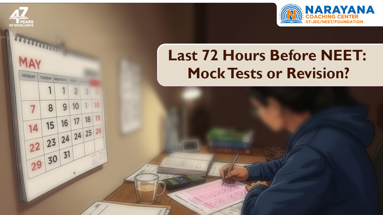 Should You Take Mock Tests in the Last 3 Days Before NEET? Final ...