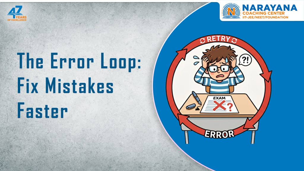 The “Error Loop”: How JEE & NEET Toppers Fix Mistakes Faster
