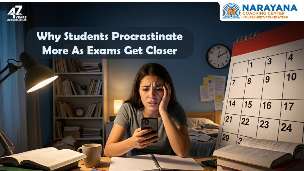 Why NEET & JEE Aspirants Procrastinate Before Exams