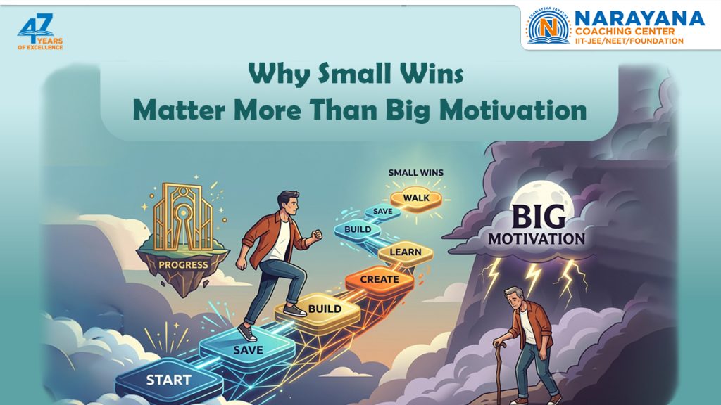 Why Small Wins Matter More Than Motivation for JEE & NEET
